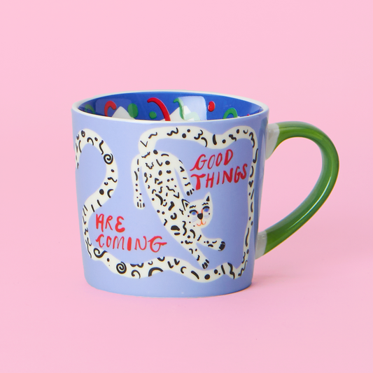 Eleanor Bowmer - Tasse « Good Things Are Coming »