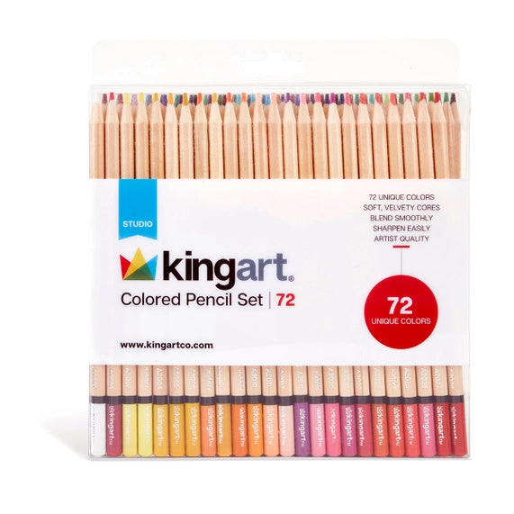 Coffret de crayons de couleur Studio - Mine tendre - 72 couleurs