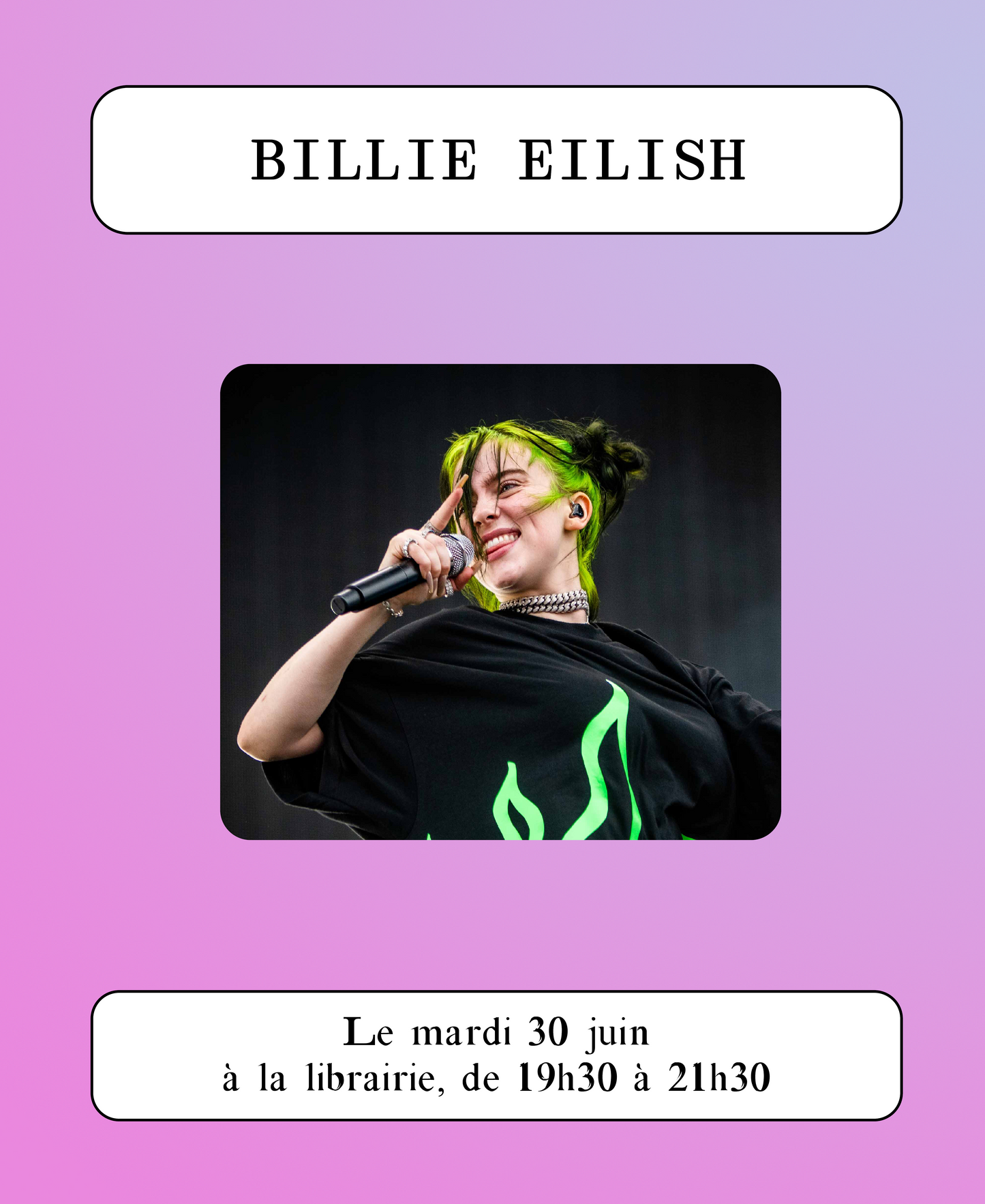 Atelier avec Morgane Giuliani : Billie Elish, féministe ?