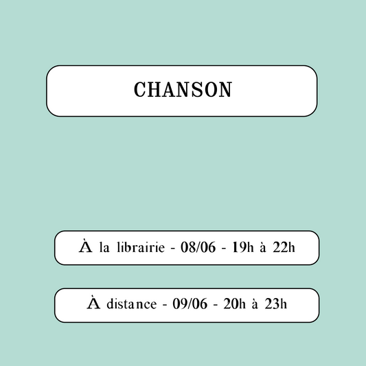 Atelier d'écriture "Chanson" le 08/06