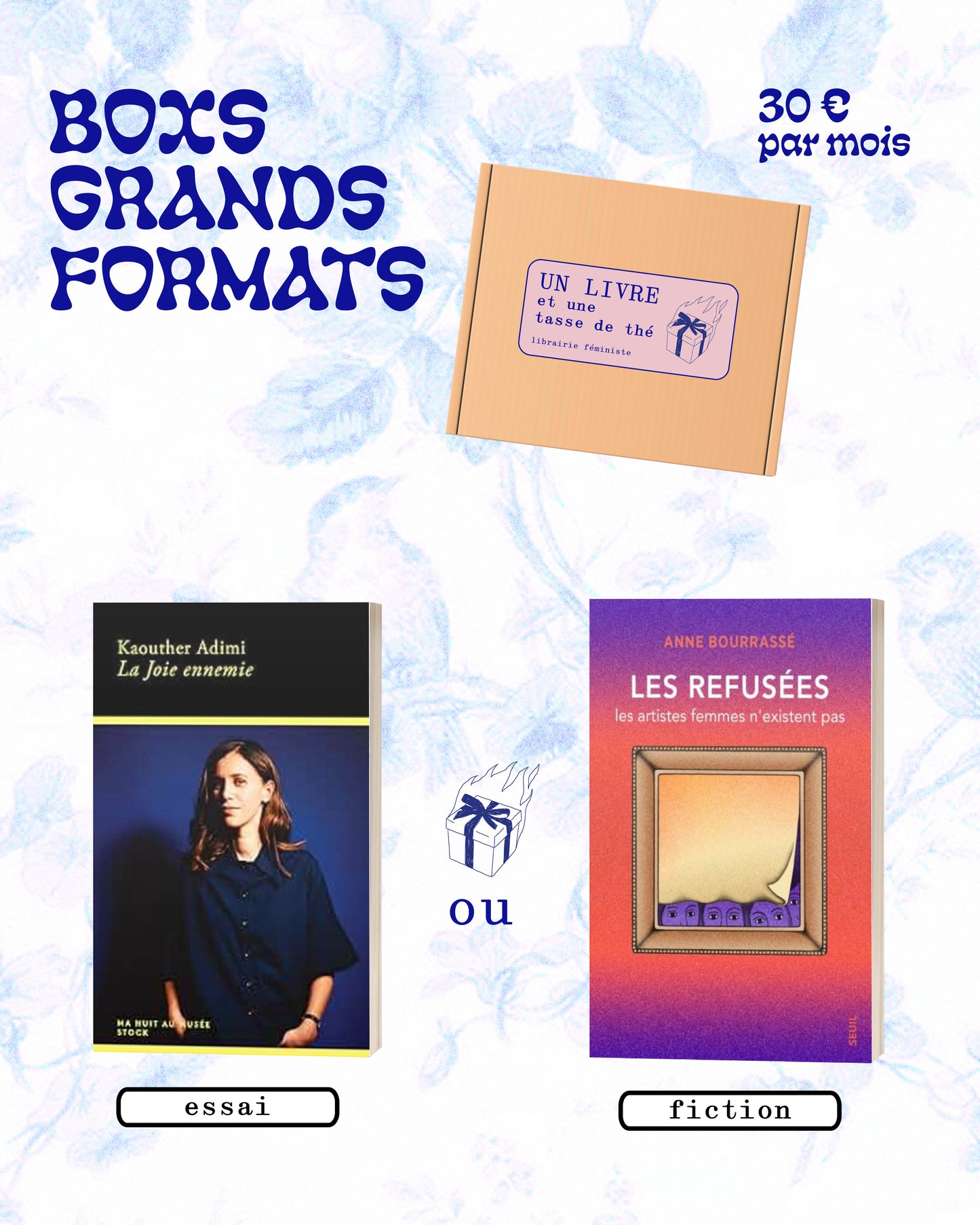 Box féministe grand format (abonnement mensuel)