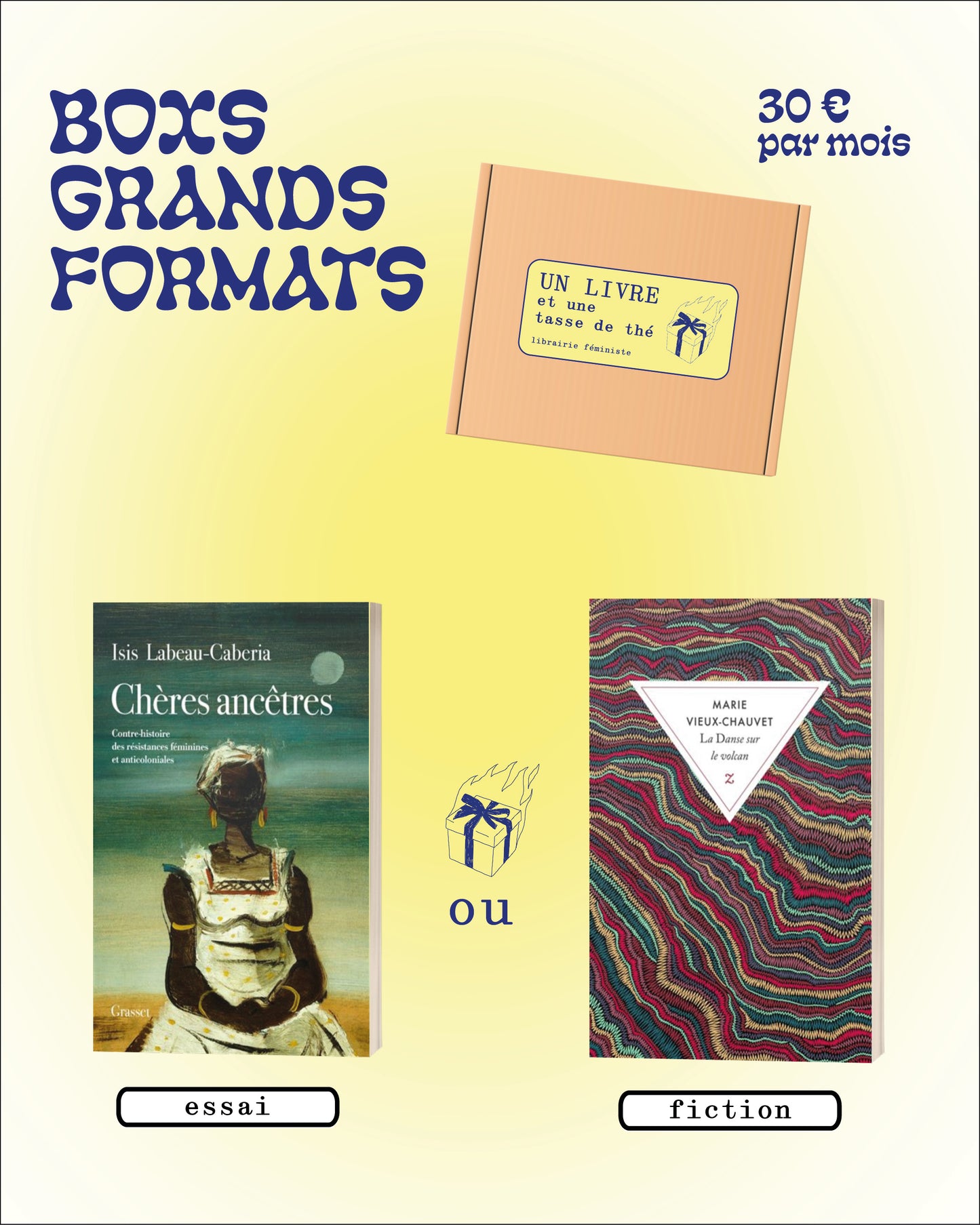 Box féministe grand format (abonnement 12 mois)