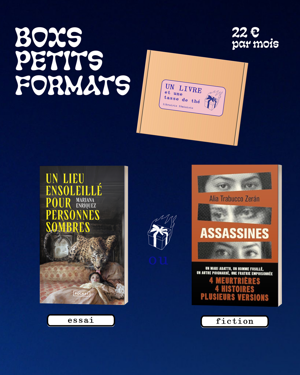 Box féministe petit format (abonnement mensuel)