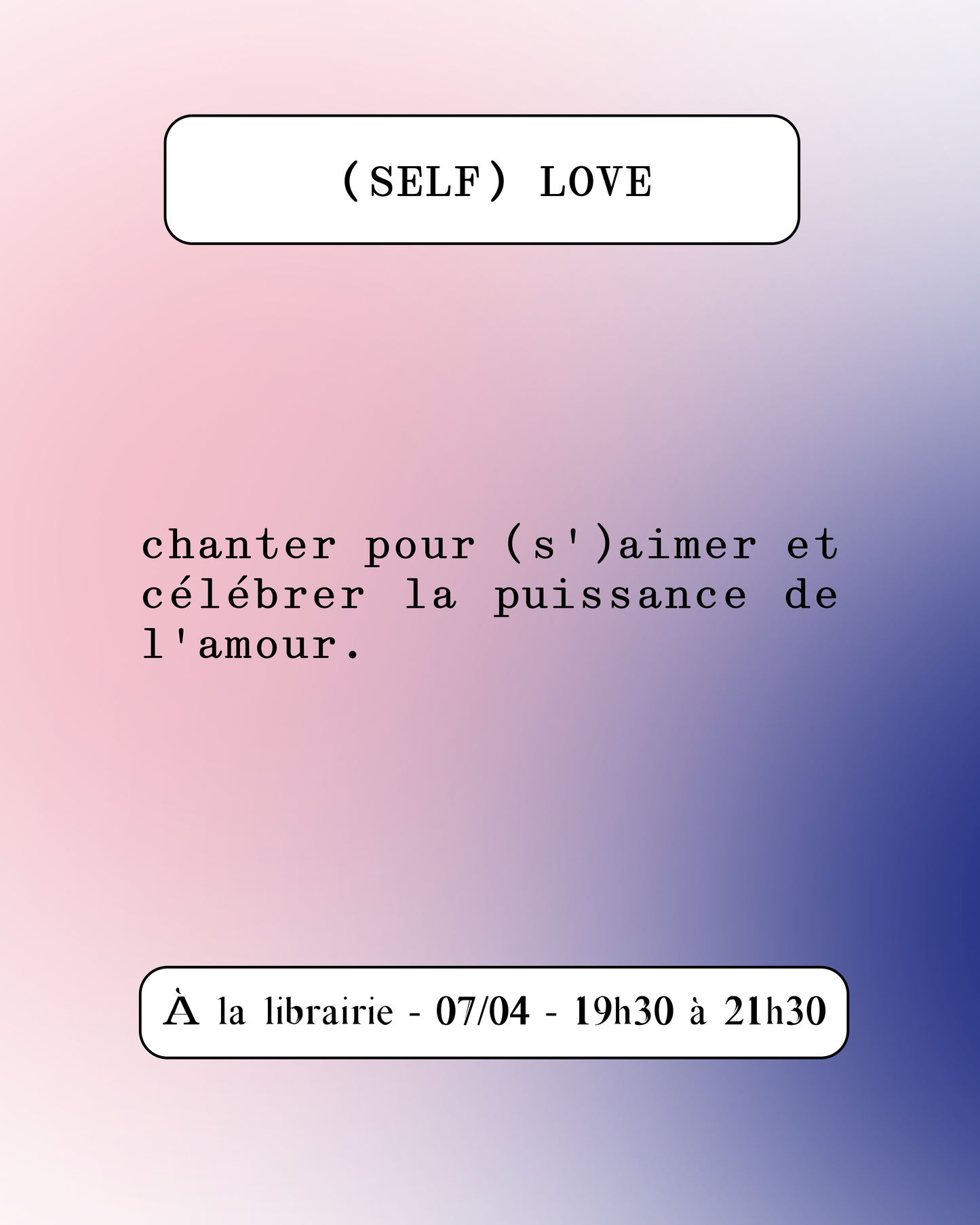 Chorale : (Self) Love