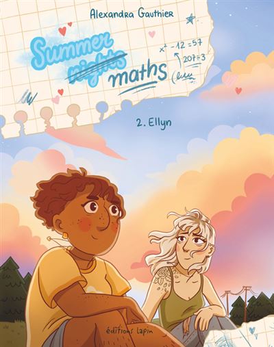 Dédicaces de Alexandra Gauthier pour "Summer maths"