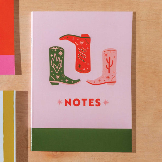 Good Tuesday (Once Upon a Tuesday) - Carnet de notes doublé A5 | Cowboy Boots