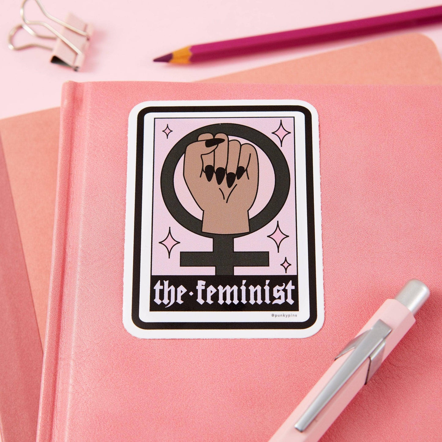 Punky Pins - Sticker vinyle The Feminist