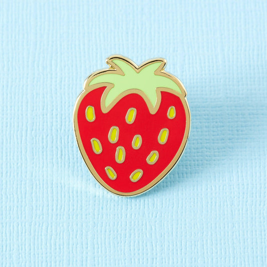 Punky Pins - Épingle en émail fraise