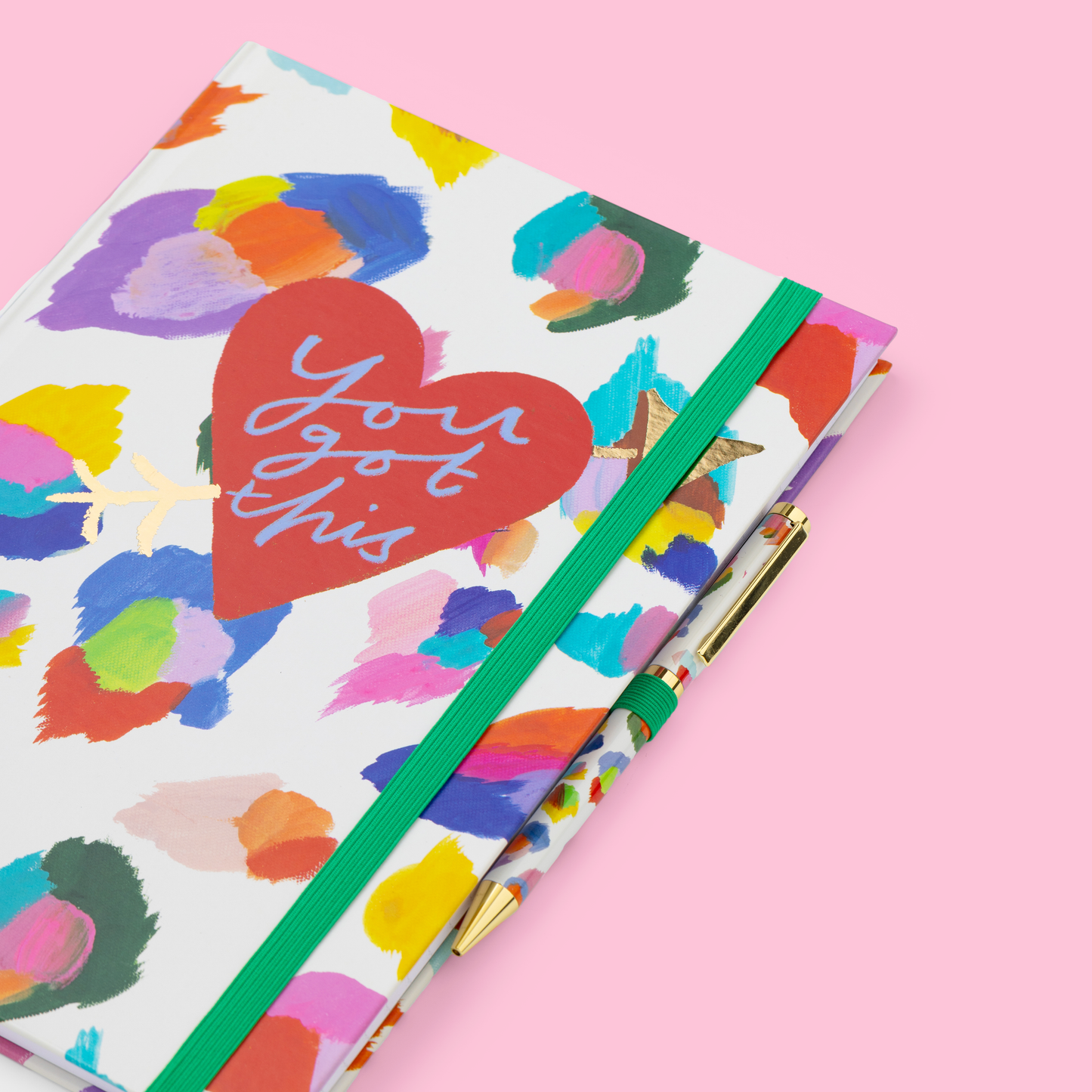 Eleanor Bowmer - Ensemble carnet et stylo "You Got This Leopard"