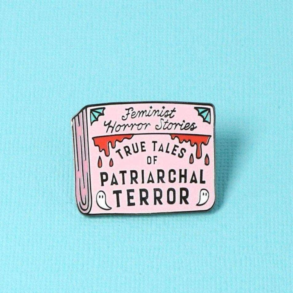 Punky Pins - Broche en émail patriarcal Terror