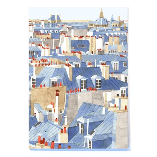 Quartier Libre Papier - Carnet Toits de Paris Quartier Libre