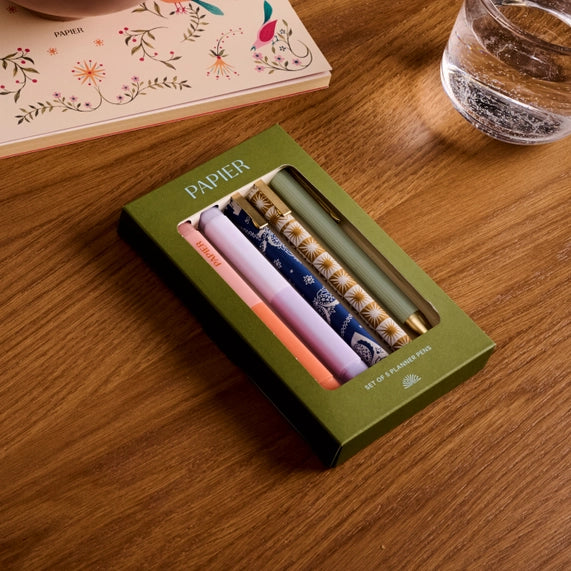 Ensemble de stylos mixtes - Solstice - Papier UK