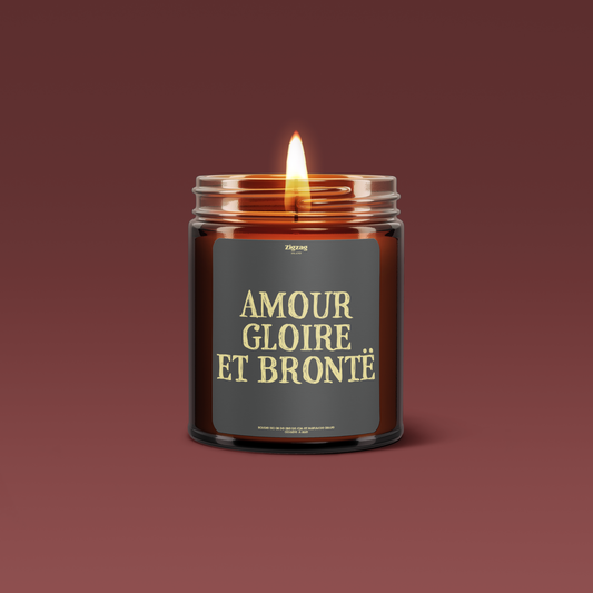 Zigzag Island - BOUGIE LES MESSAGES LITTÉRAIRES "AMOUR, GLOIRE ET BRONTË"