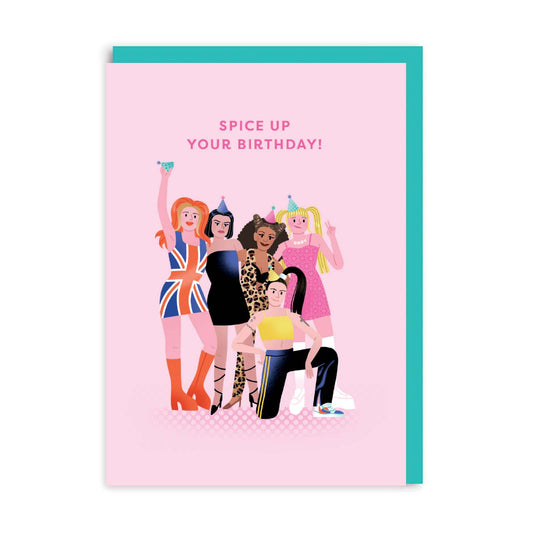 Carte de vœux Spice Girls B'day
