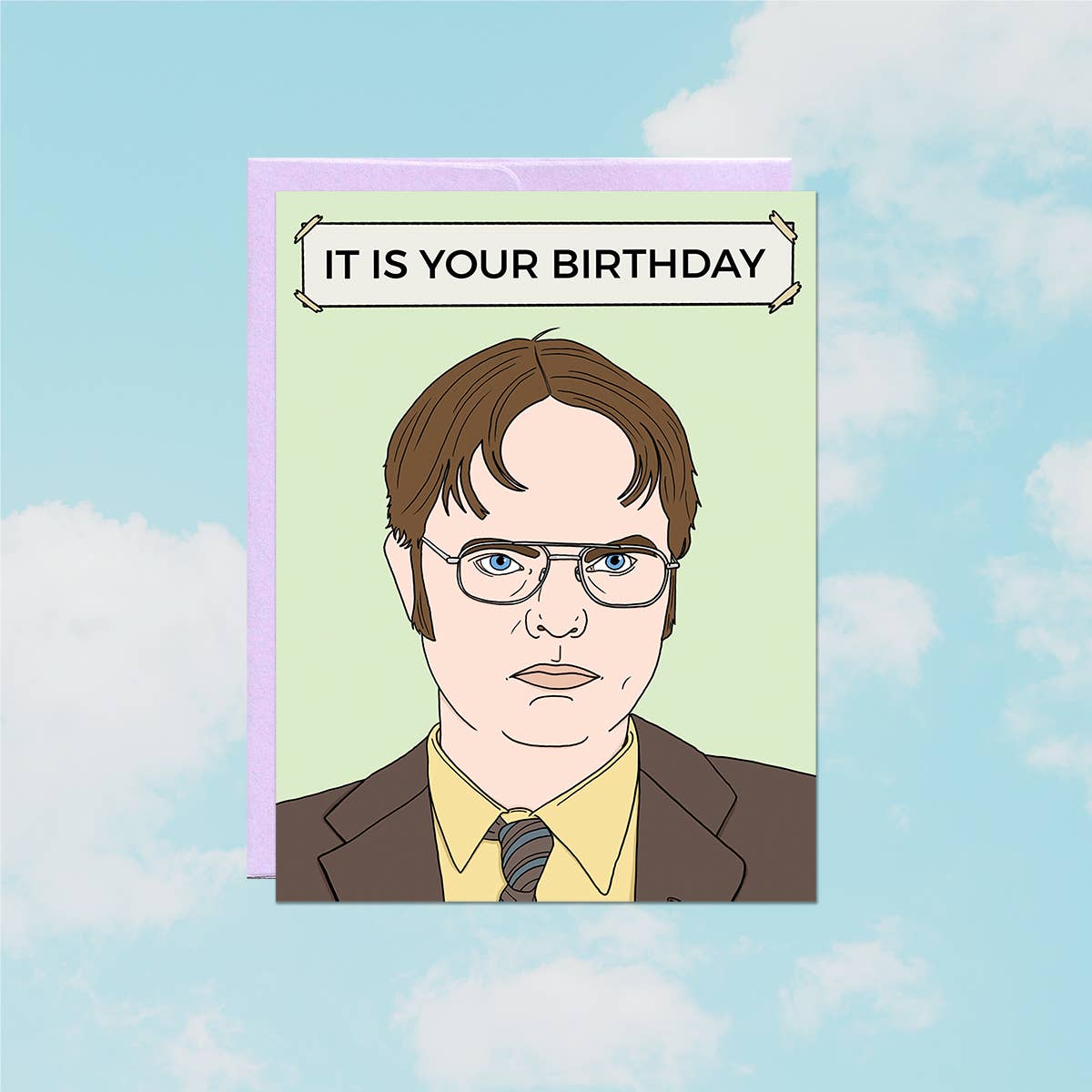 Party Mountain Paper co. - Dwight Birthday | Carte d'anniversaire