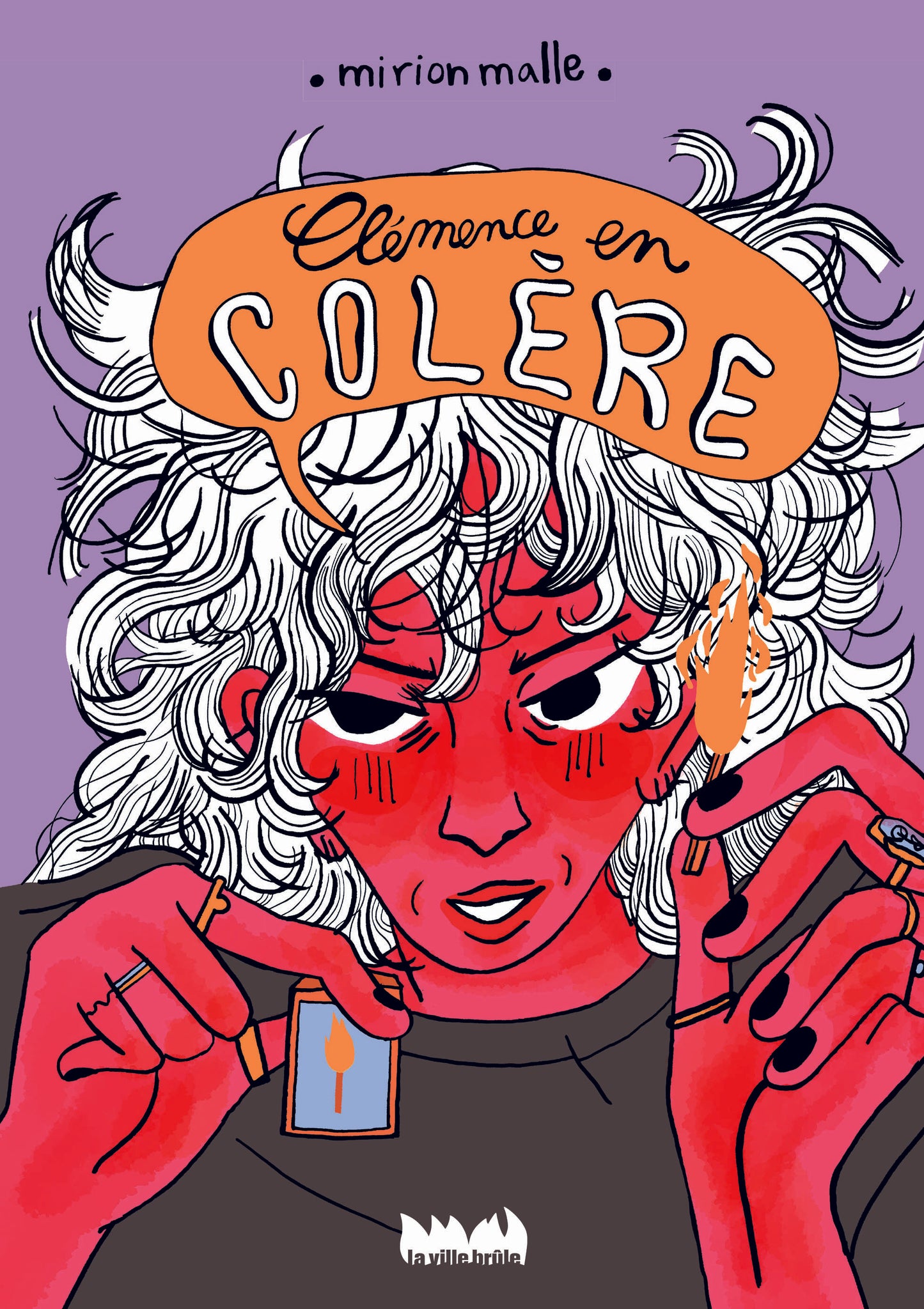 Clémence en colère