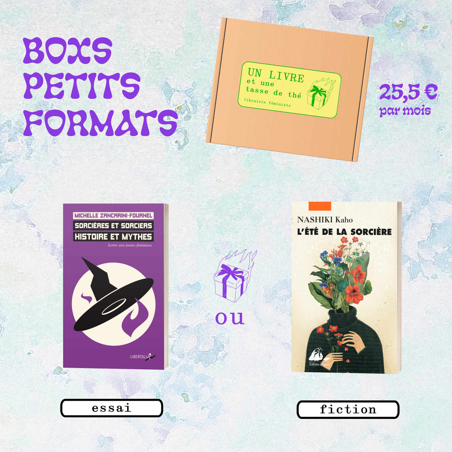 Box féministe petit format (abonnement 12 mois)